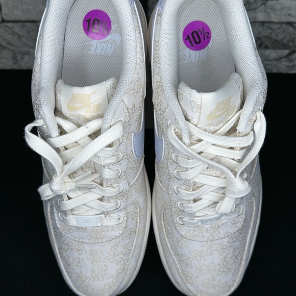Nike Air Force 1 ‘07 SE Jacquard Floral Embroidery - NEW - WMNS10.5 - Picture 7 of 10